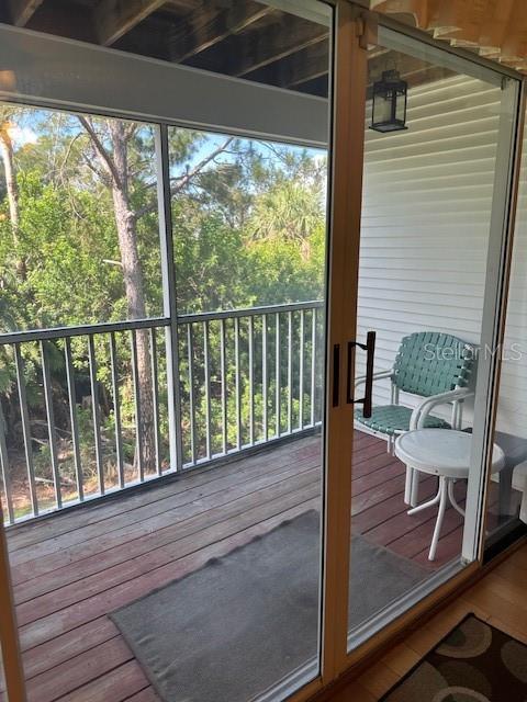 Second floor patio
