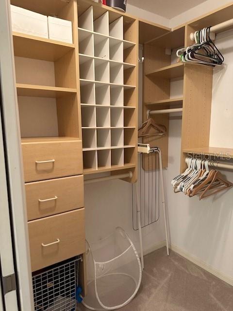 Third floor primary bedroom walk-in closet