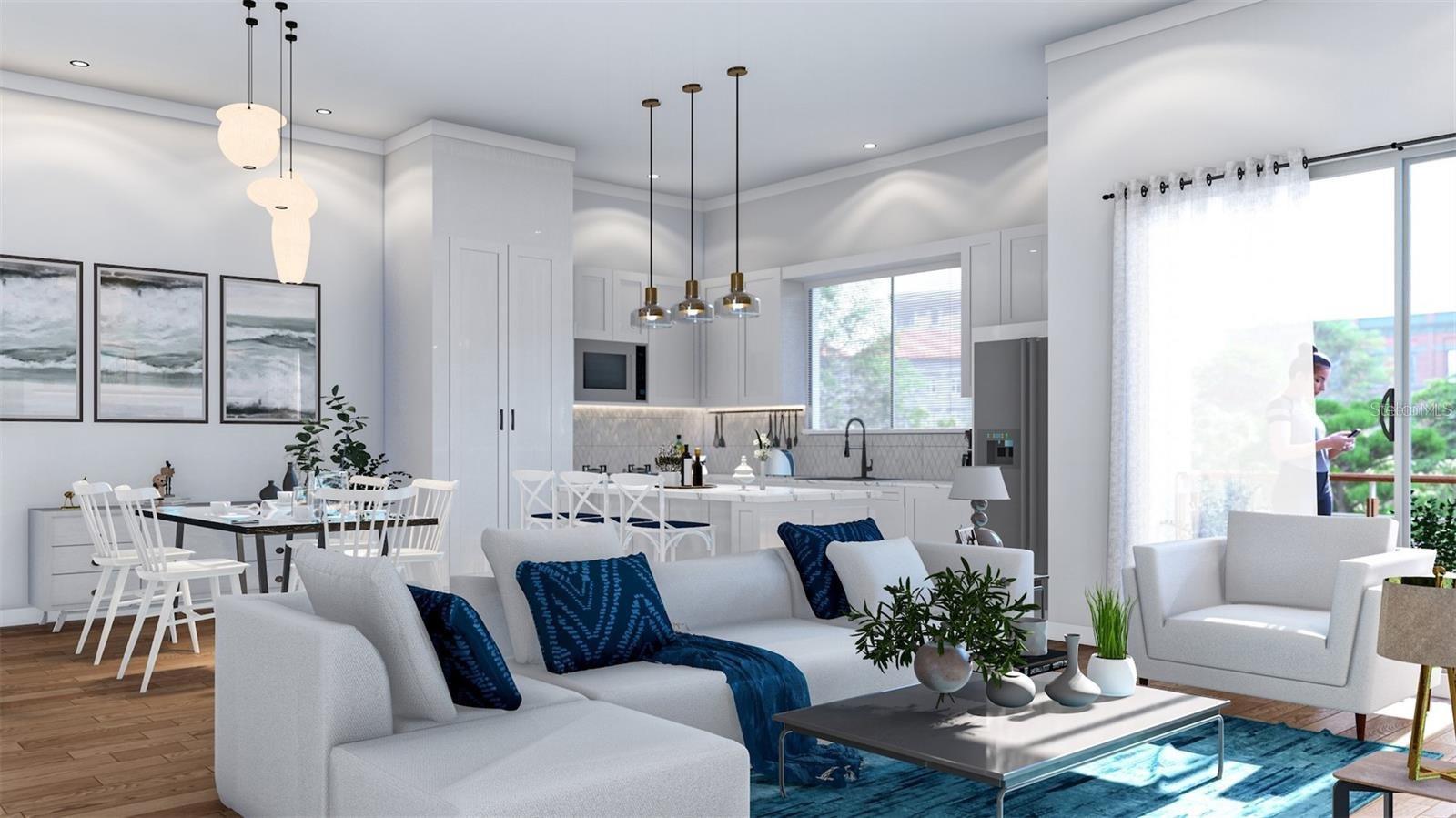 Virtual Staging Kitchen
