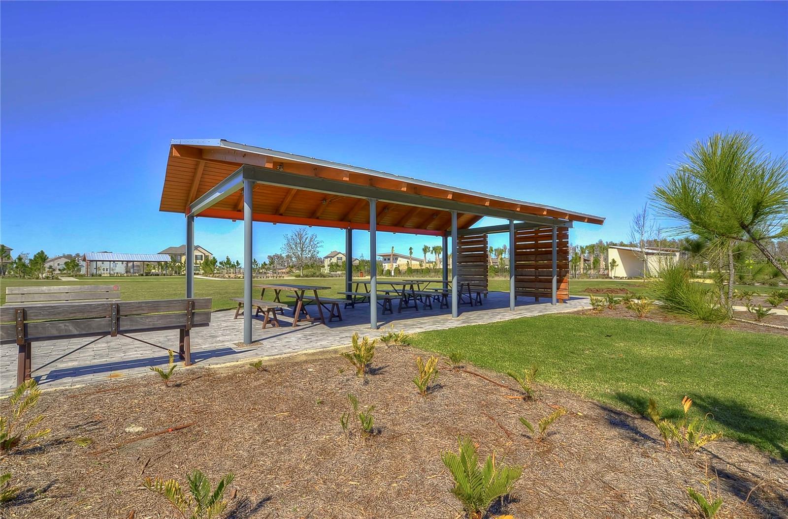 Covered picnic area!