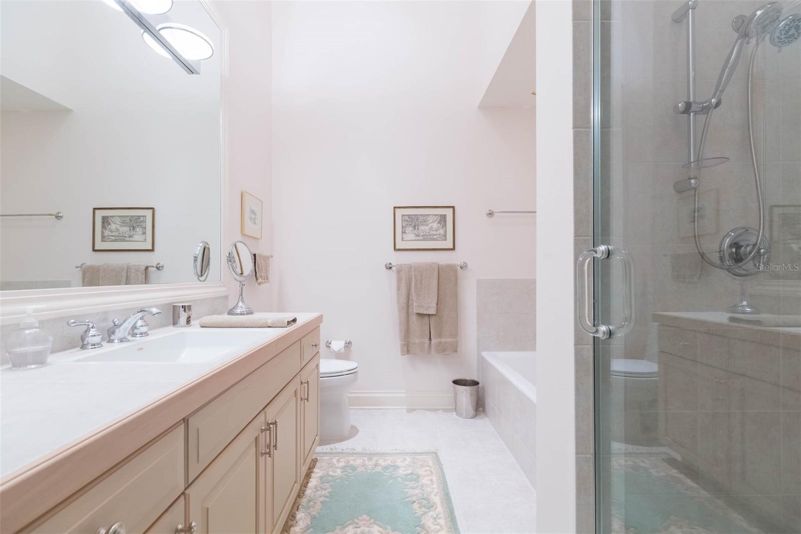 secondary bath