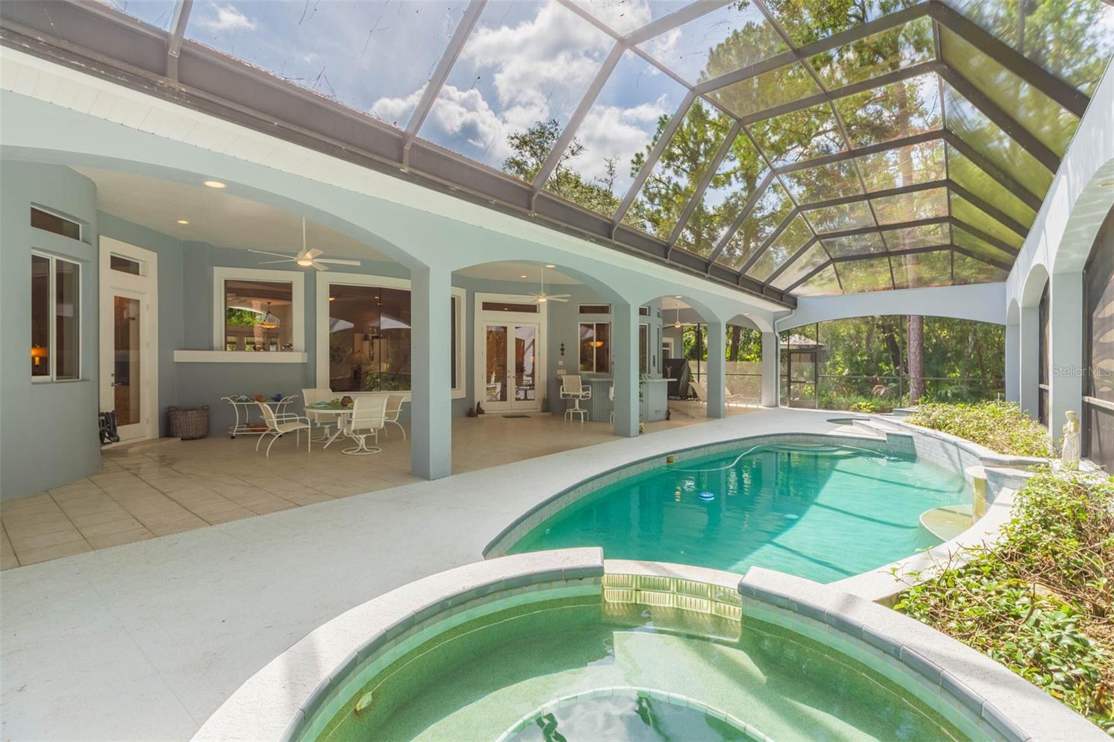 spa and pool
