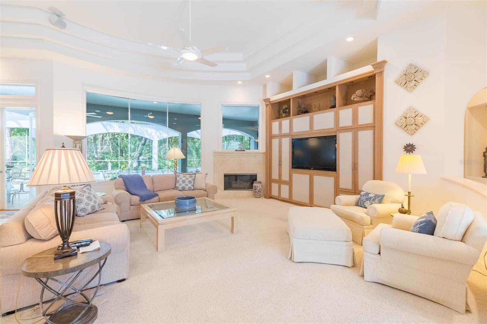 Large, open living room