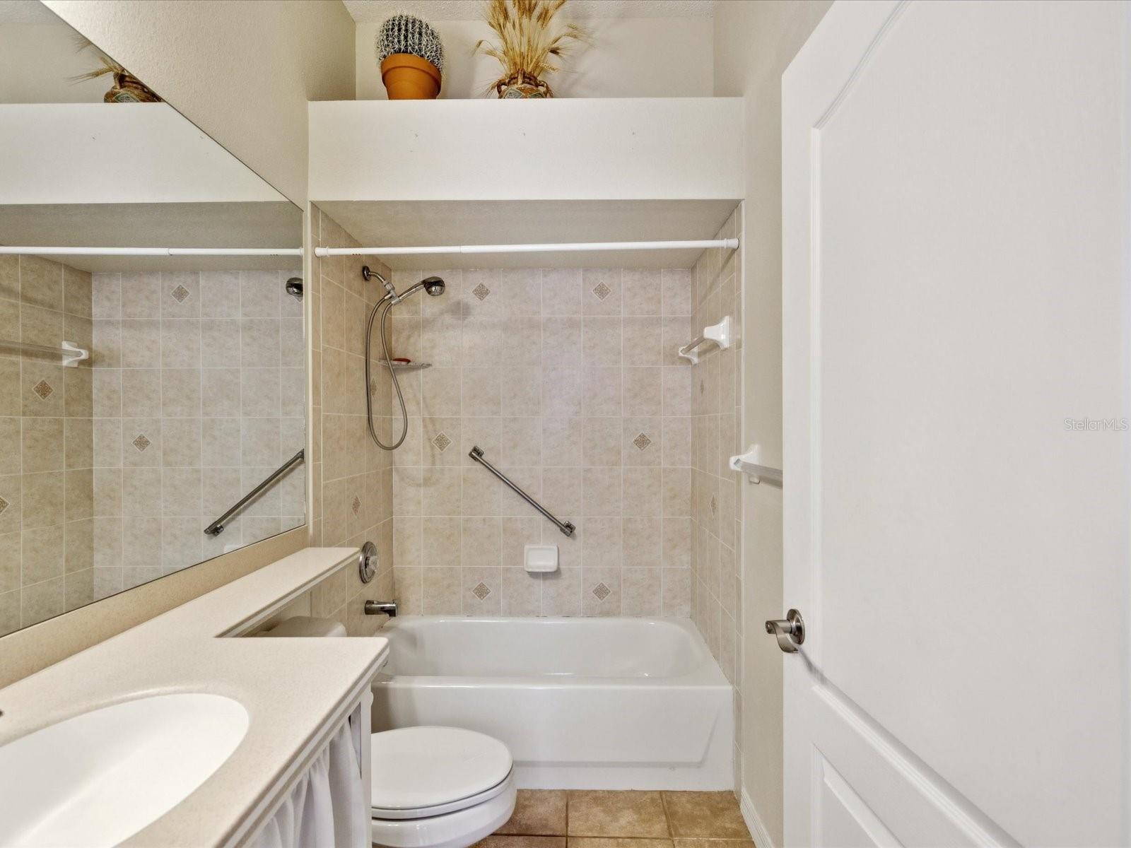 hallway bathroom