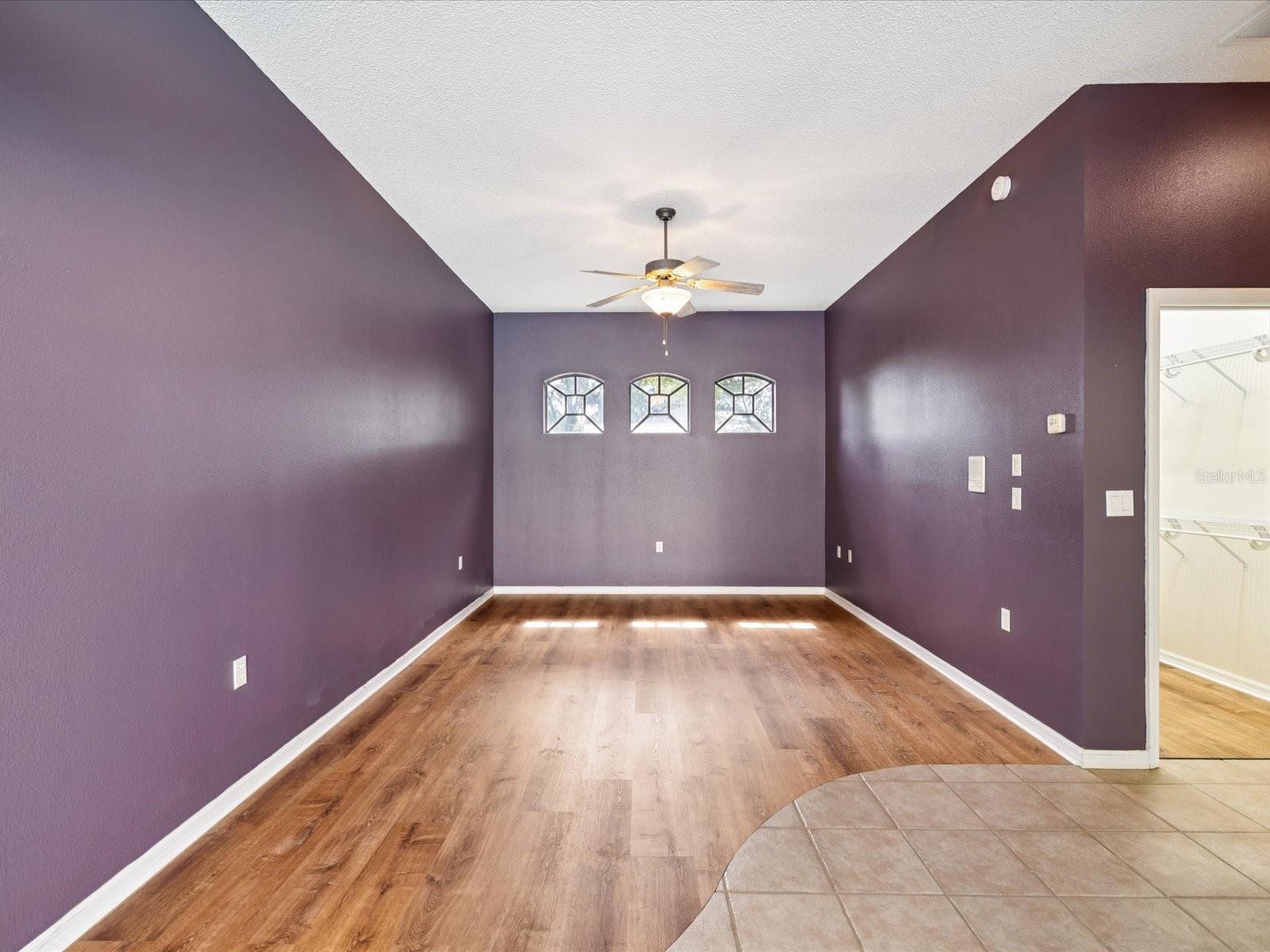 primary bedroom