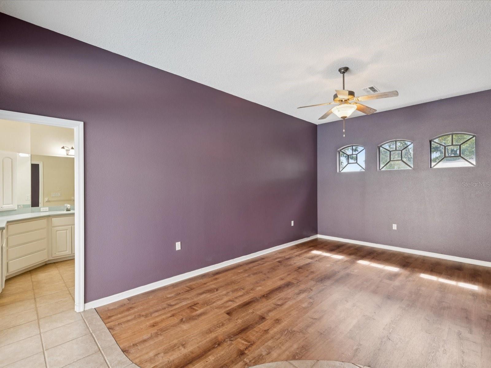 primary bedroom
