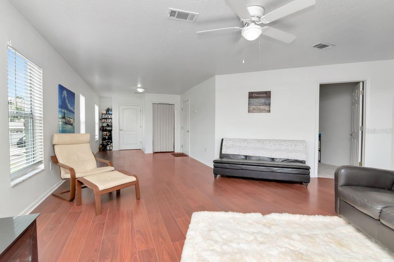 Lower level living room