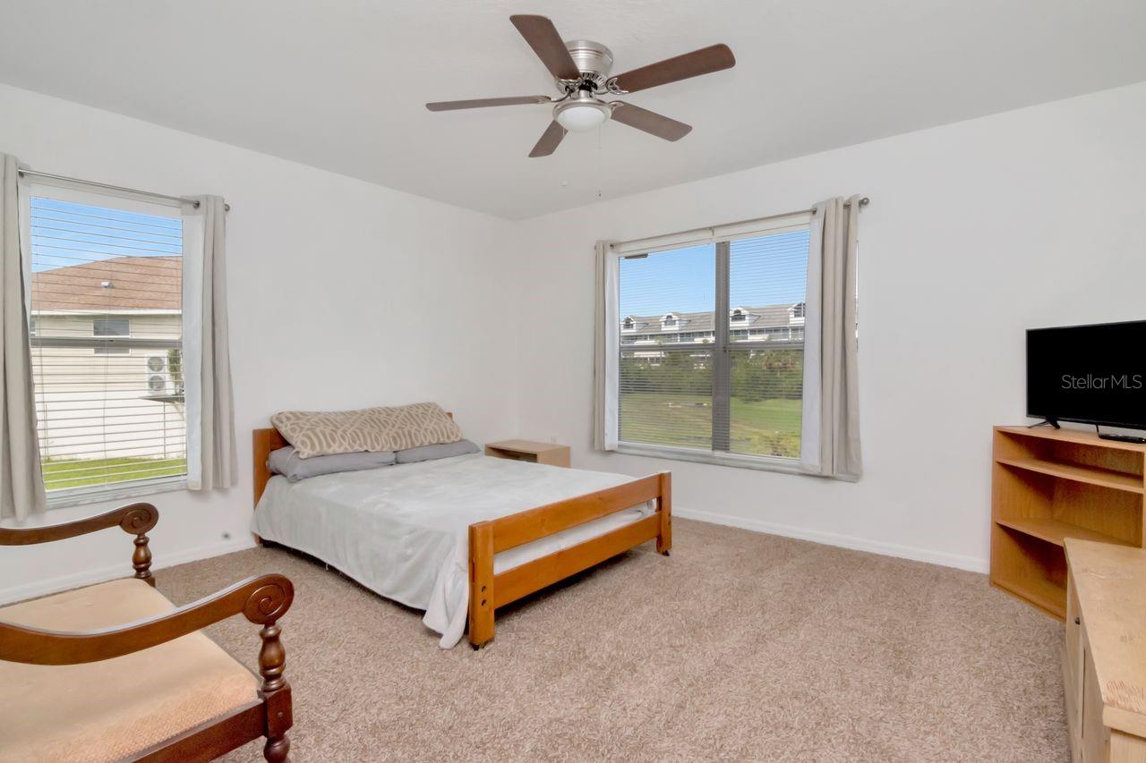 Lower level bedroom