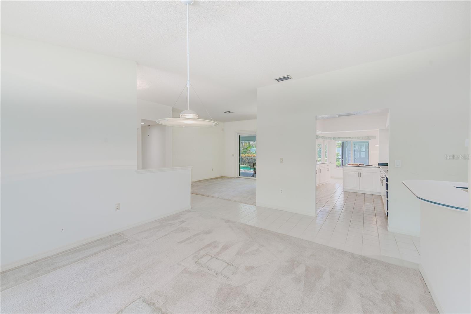 Formal dining room