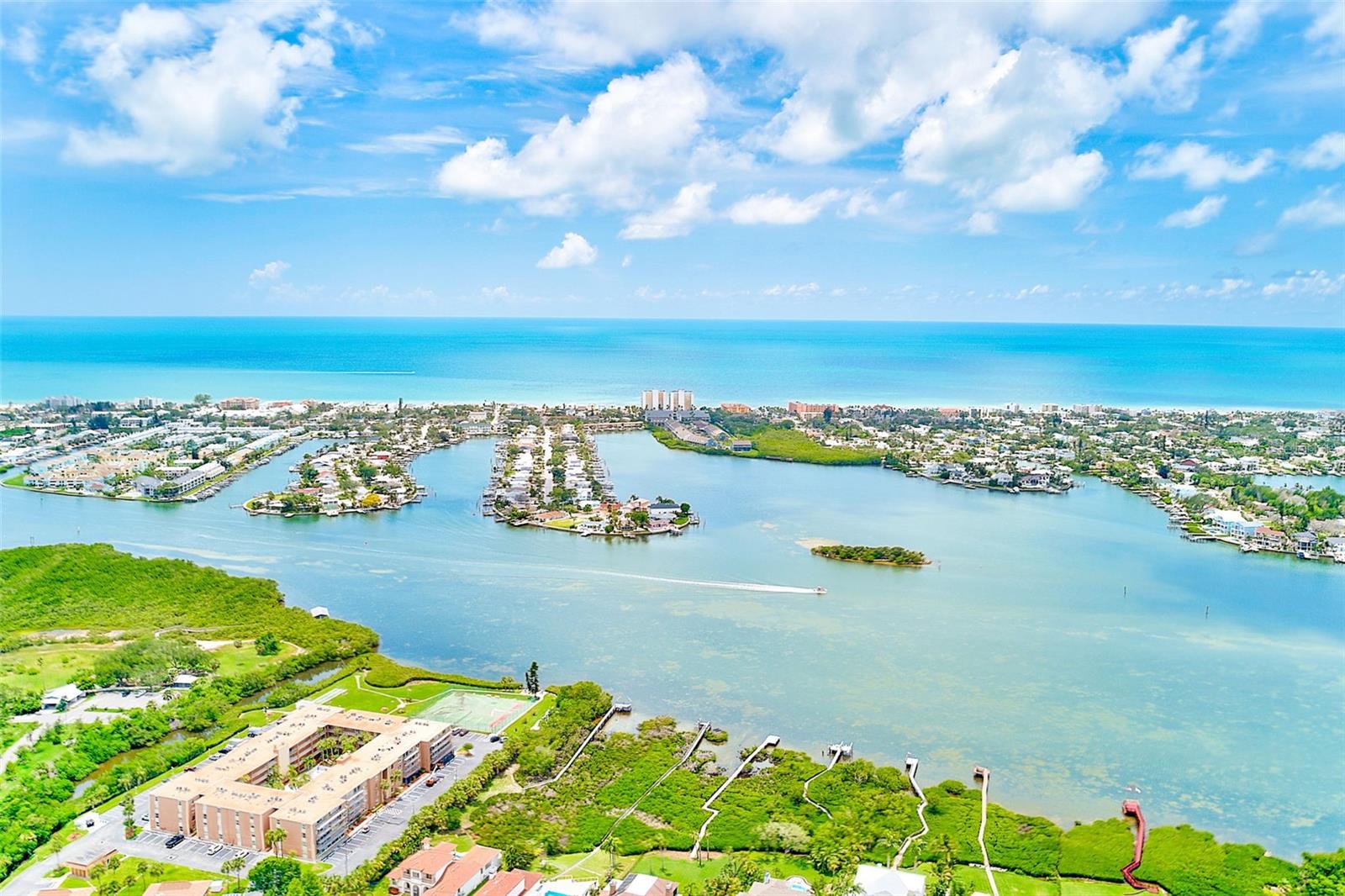 Intracoastal water is at the end of the street