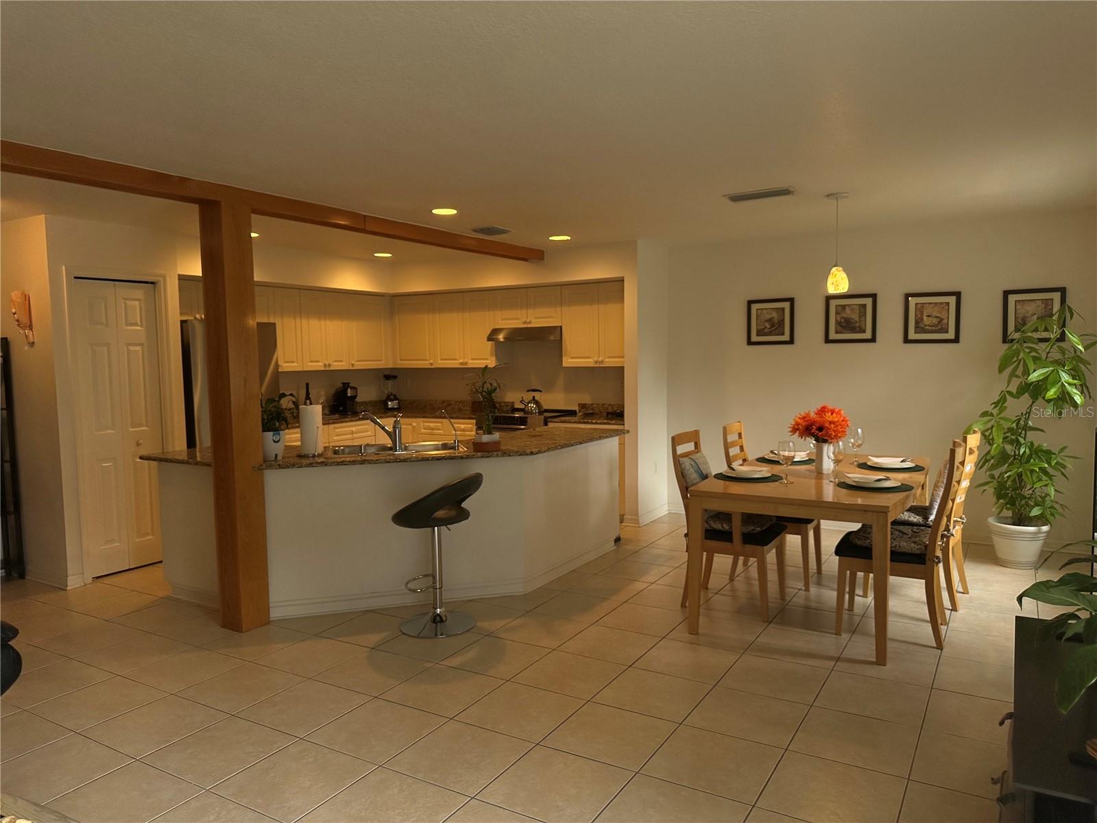 Kitchen and dining