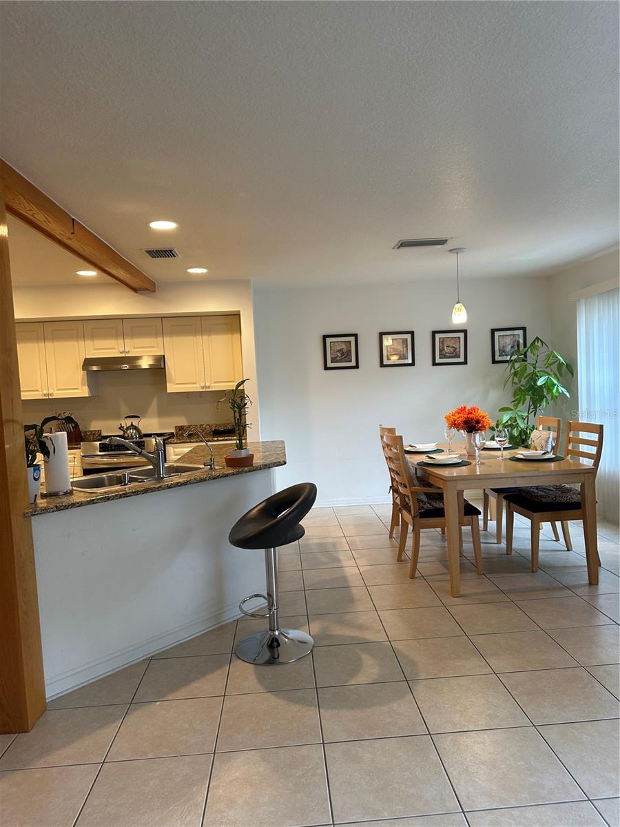 Kitchen and dining