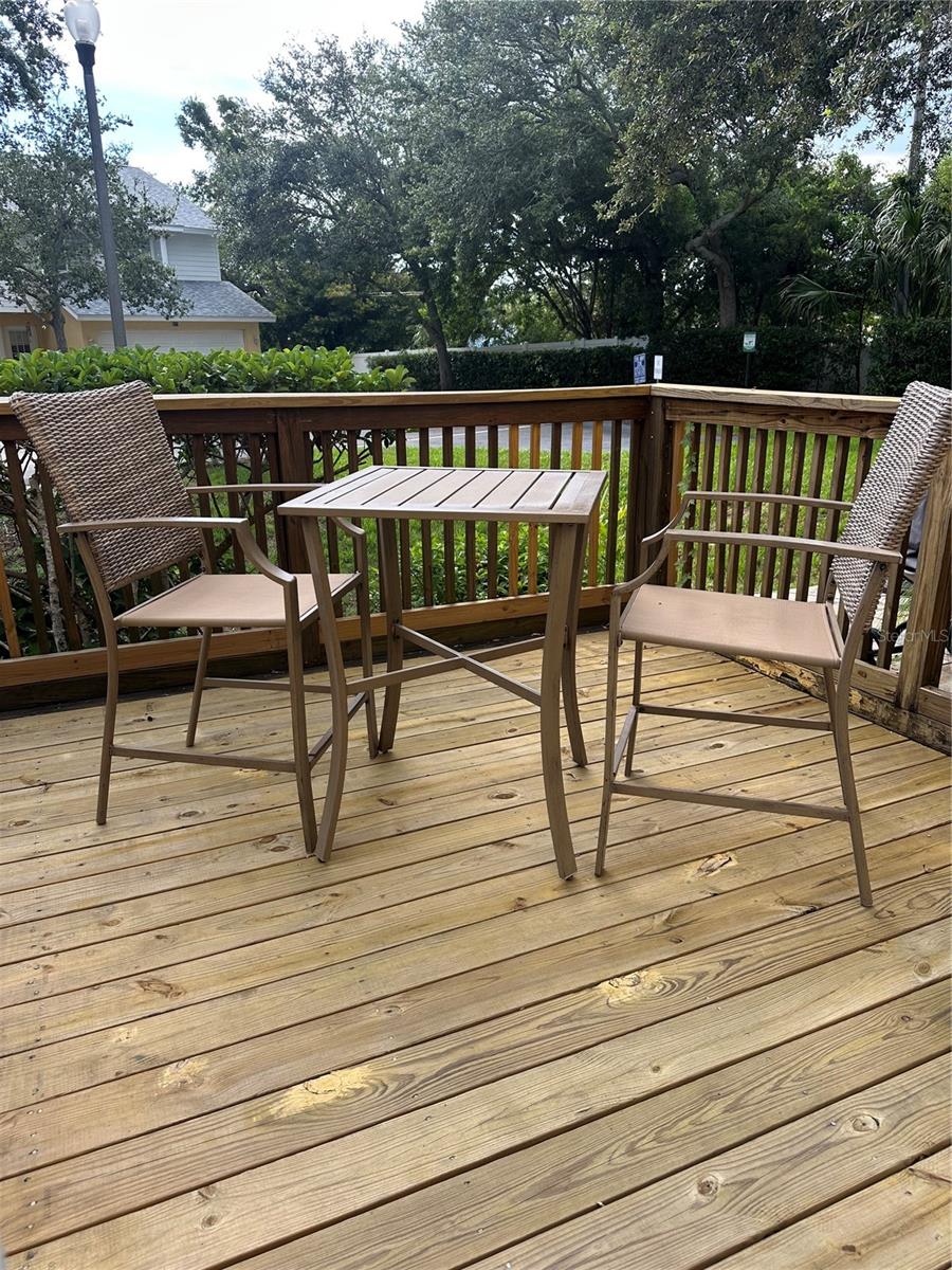 Outdoor patio
