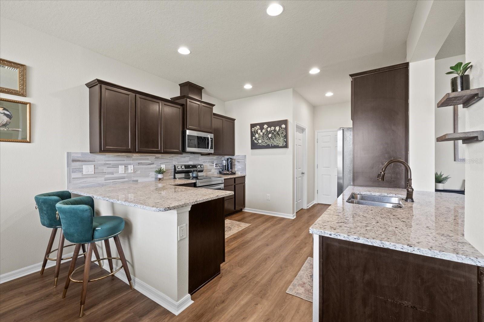 Updated Kitchen With Granite