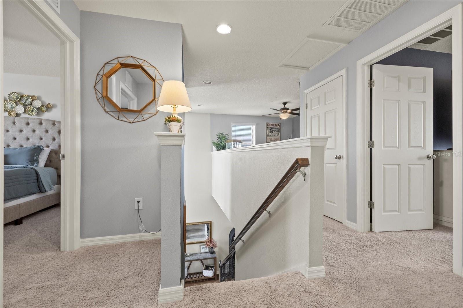 Split Floor Plan Upstairs