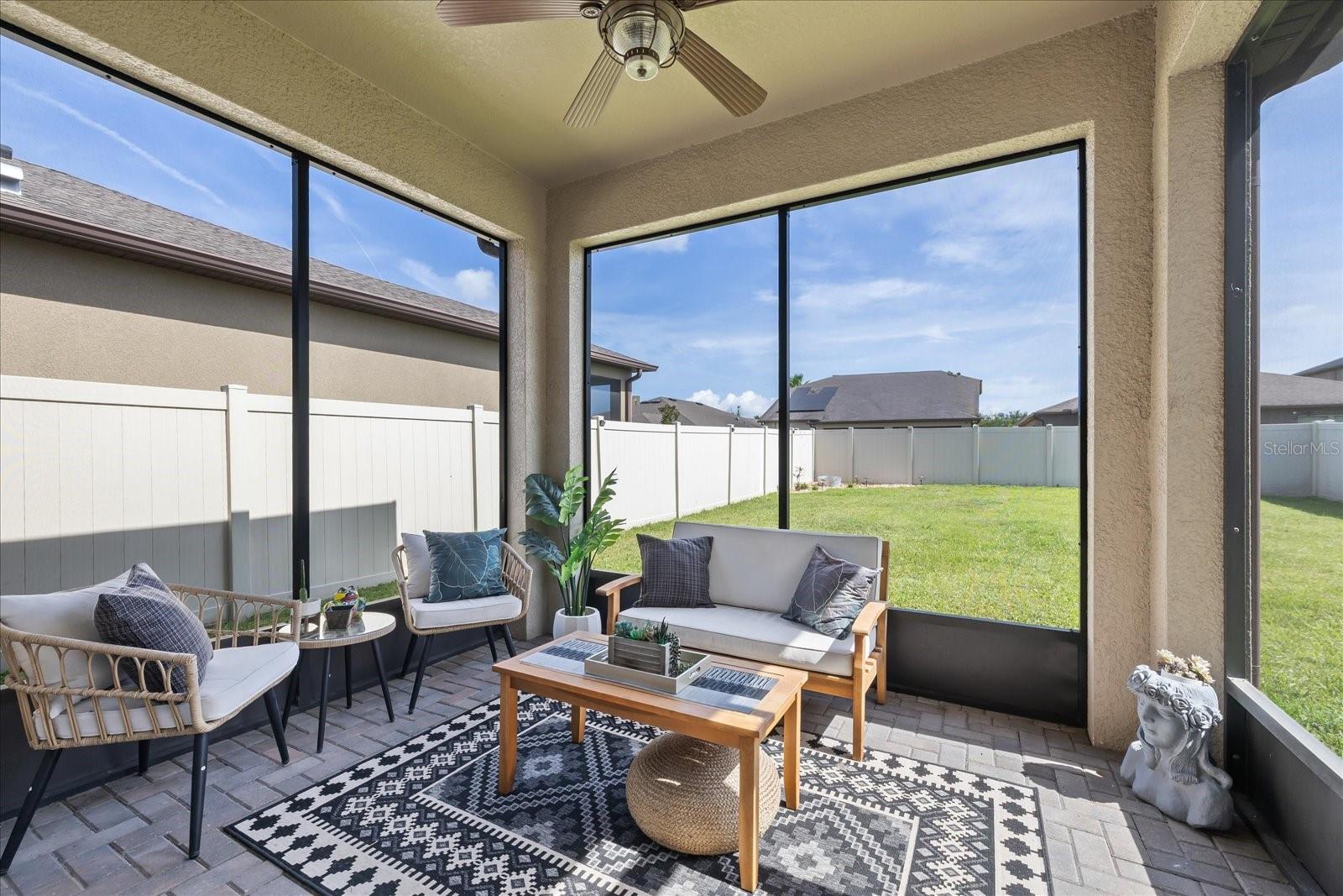 Screened in Patio