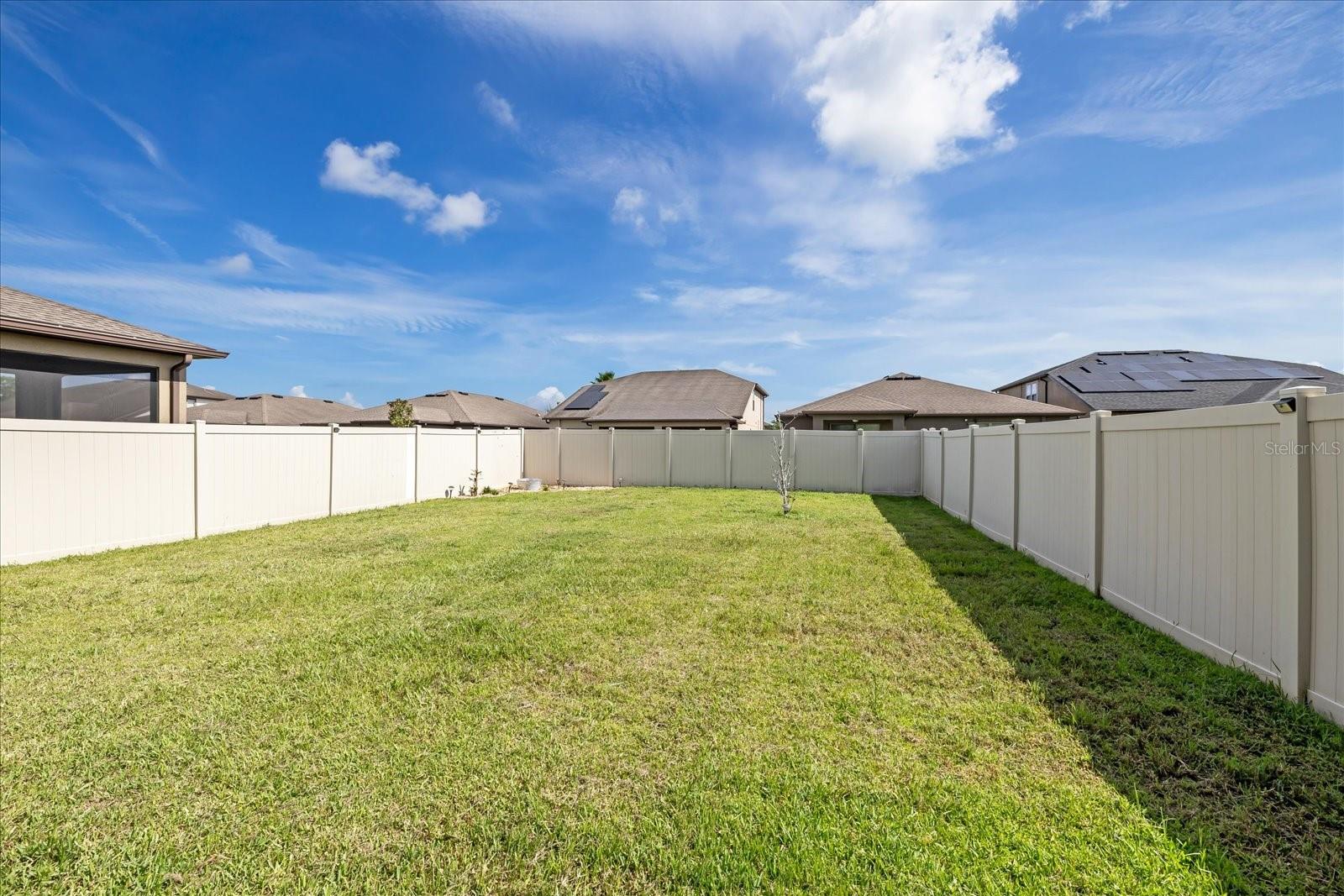Large Fenced in Lot