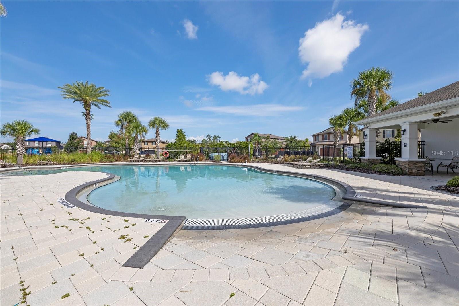Beach Resort Style Community Pool