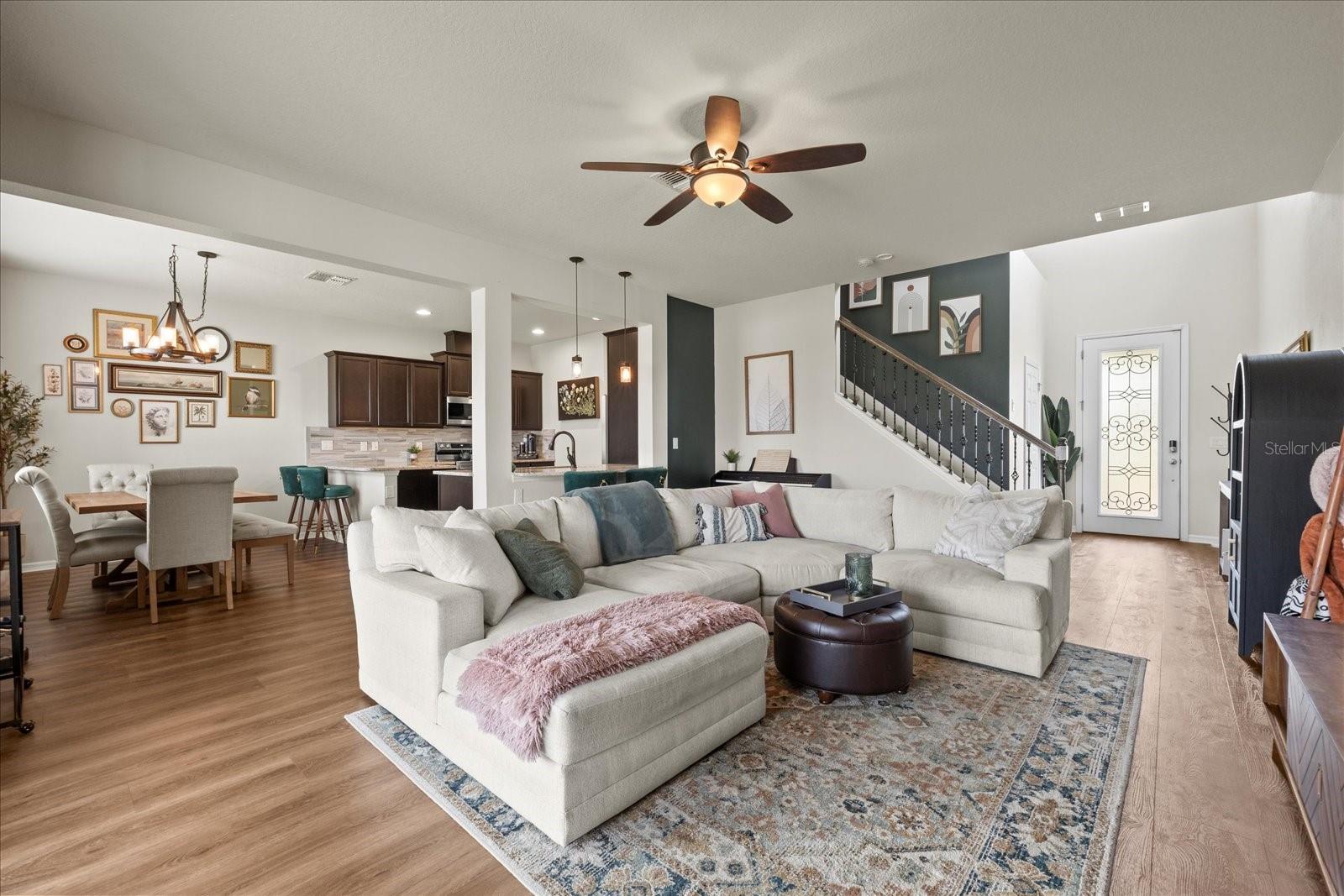 Open Concept Living Space