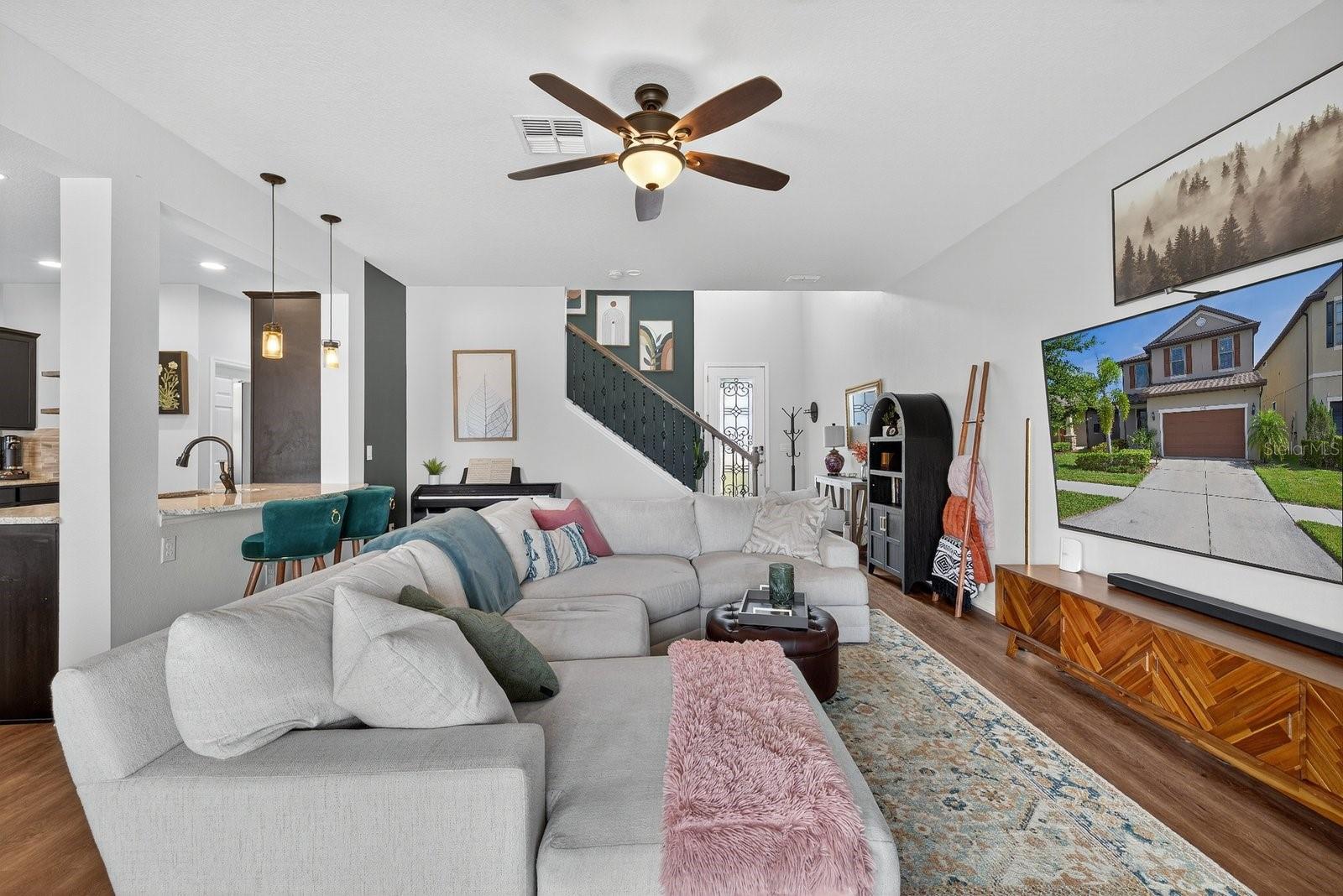 Spacious Living Room