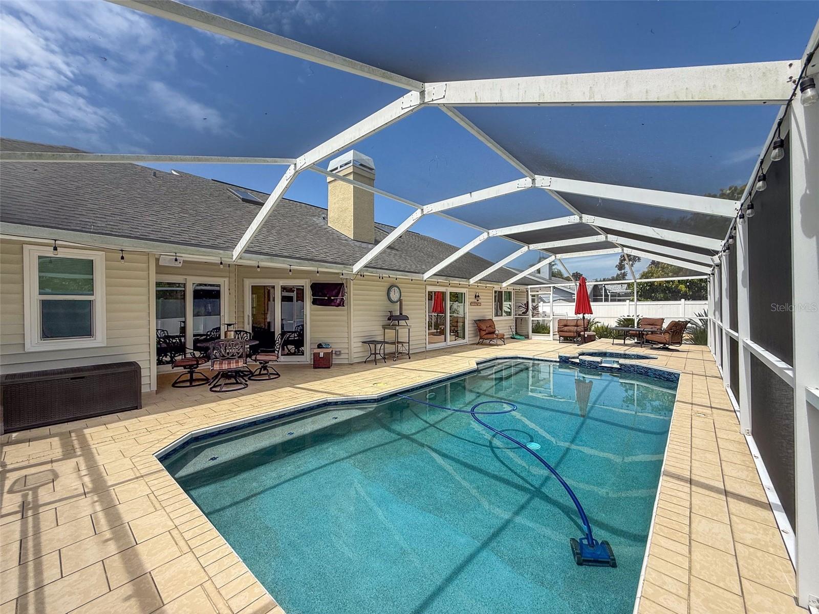 Salt water pool!