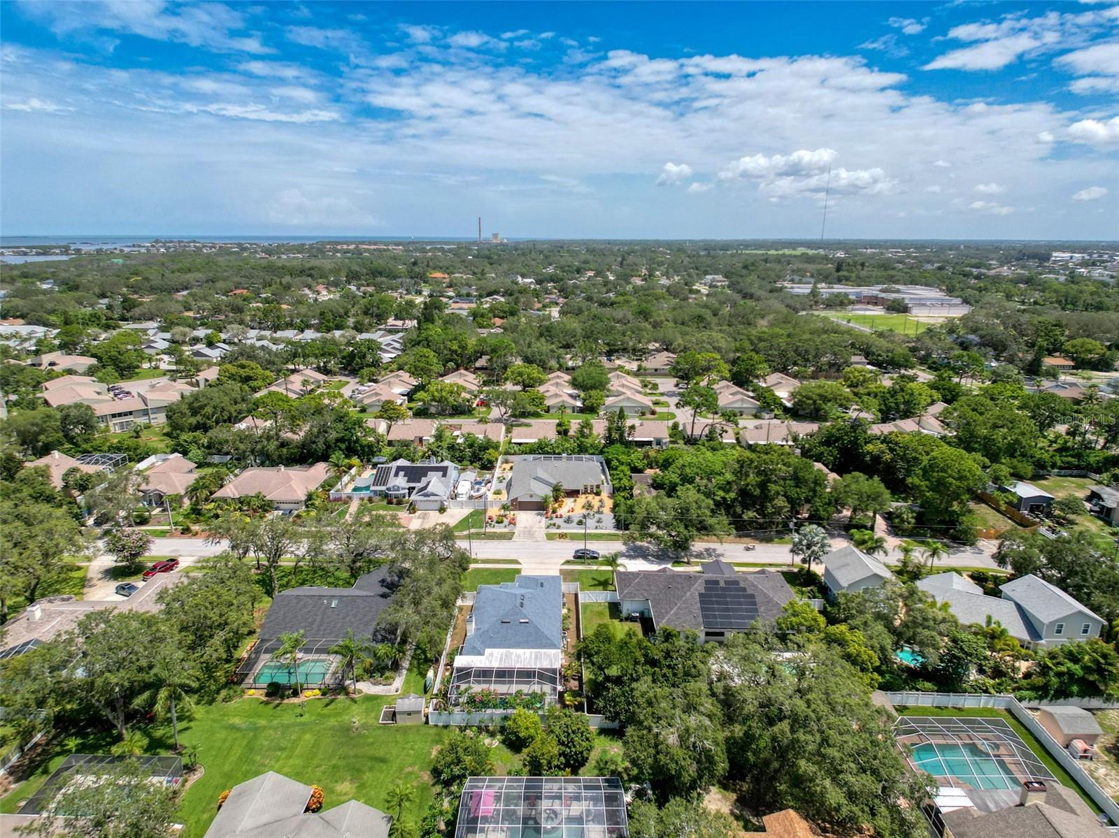 Upscale area tucked away from the noise of traffic yet close to the fun of Florida.