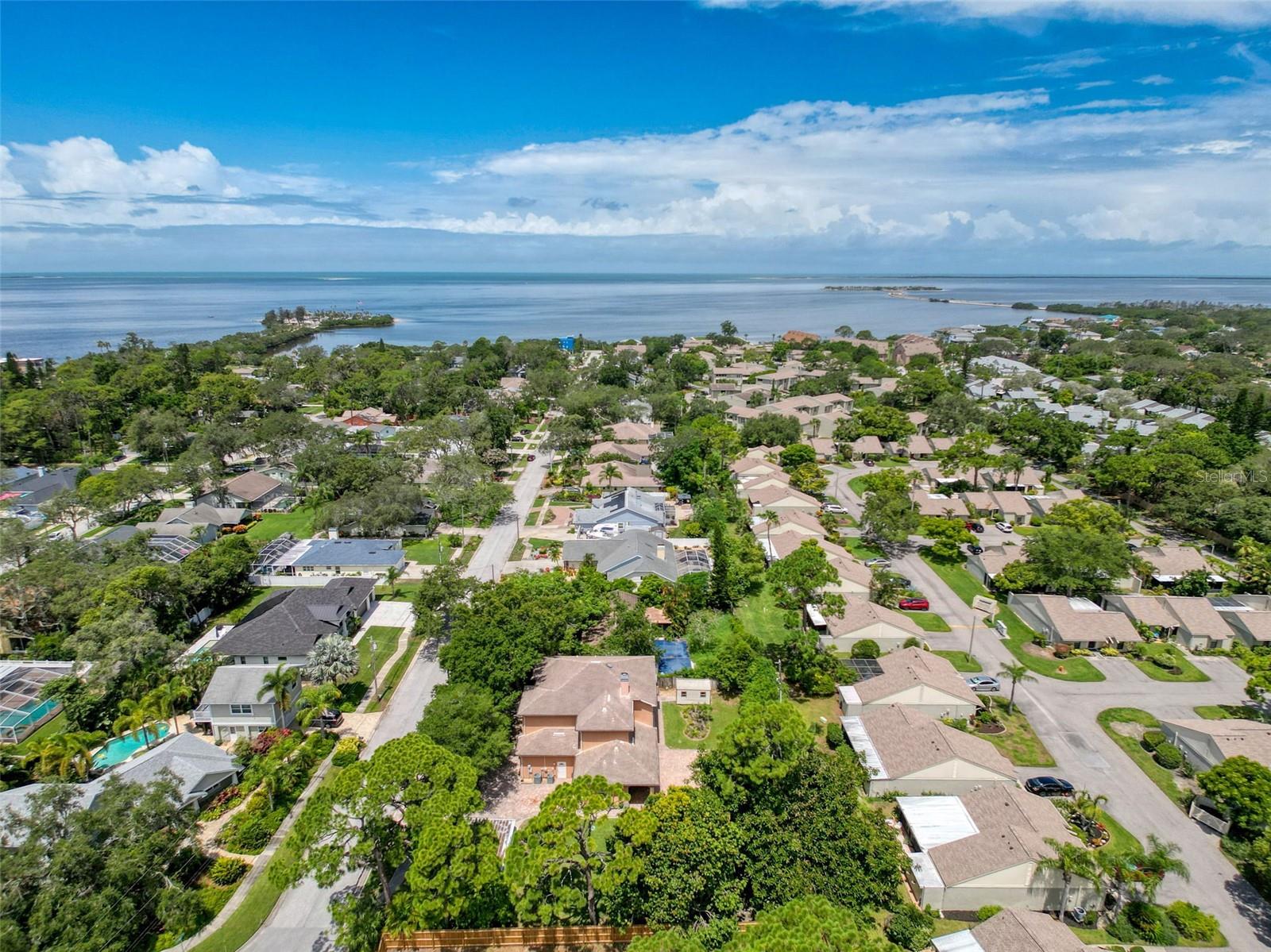 Upscale area tucked away from the noise of traffic yet close to the fun of Florida.