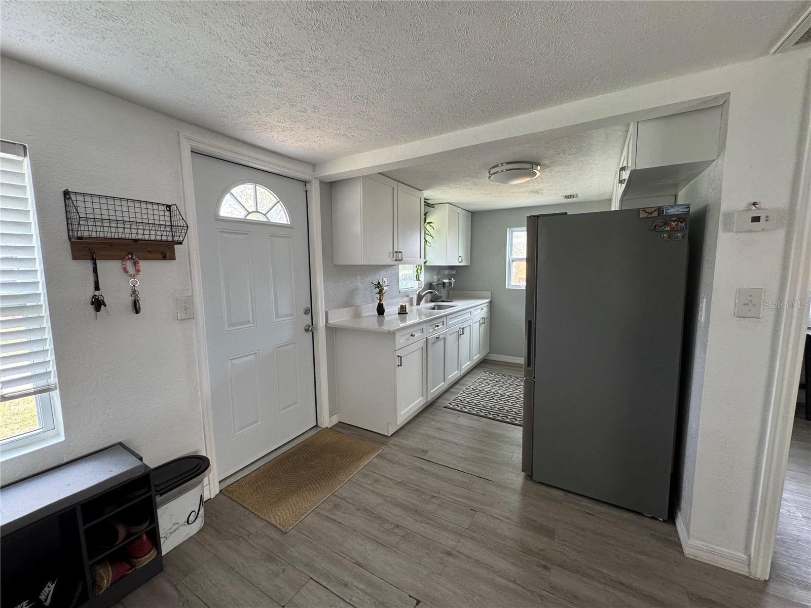 Entrance - Kitchen area