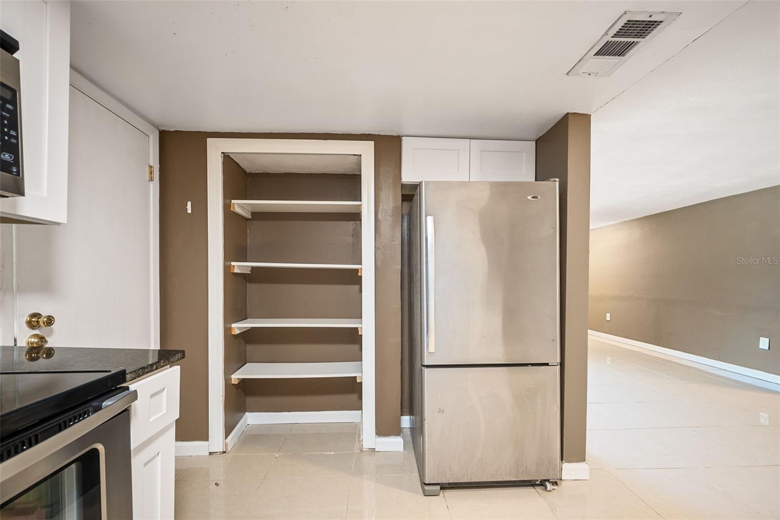 Pantry/Fridge Location