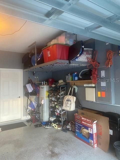 Garage Shelves/Racks placed by Owner