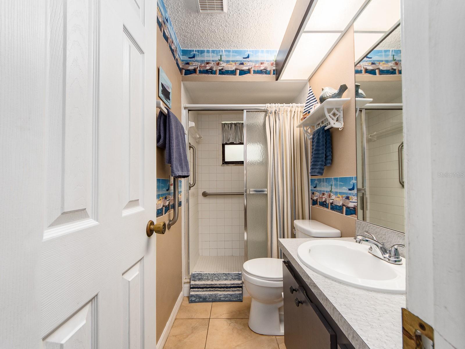 Guest bathroom shower
