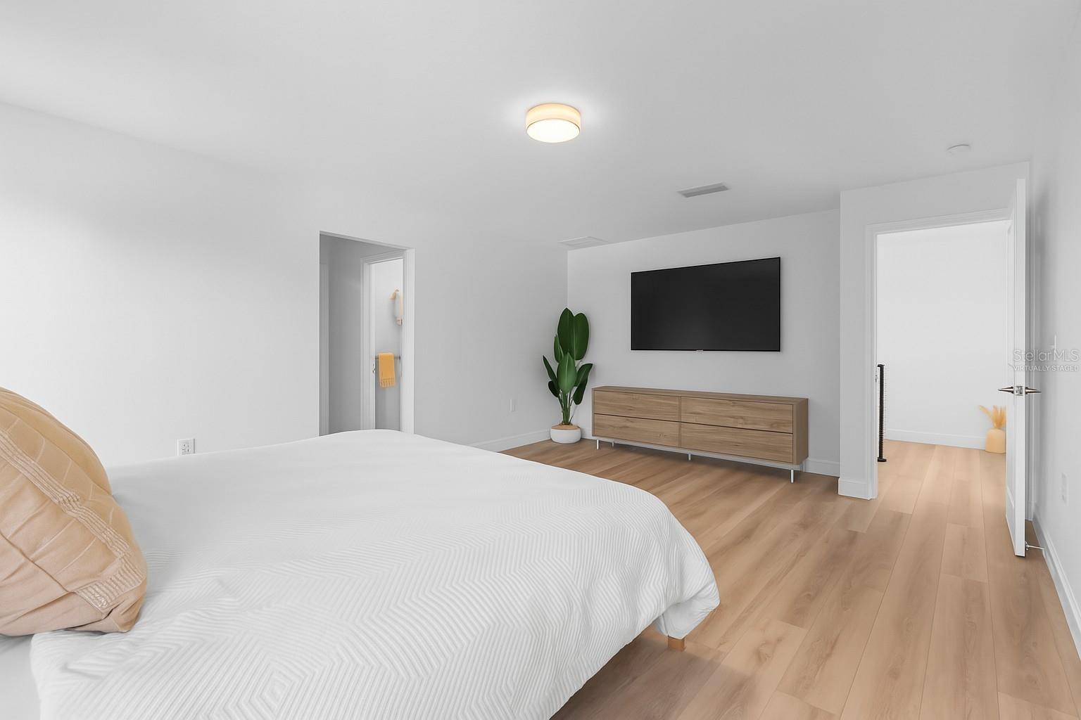 Primary Bedroom - Virtually Staged