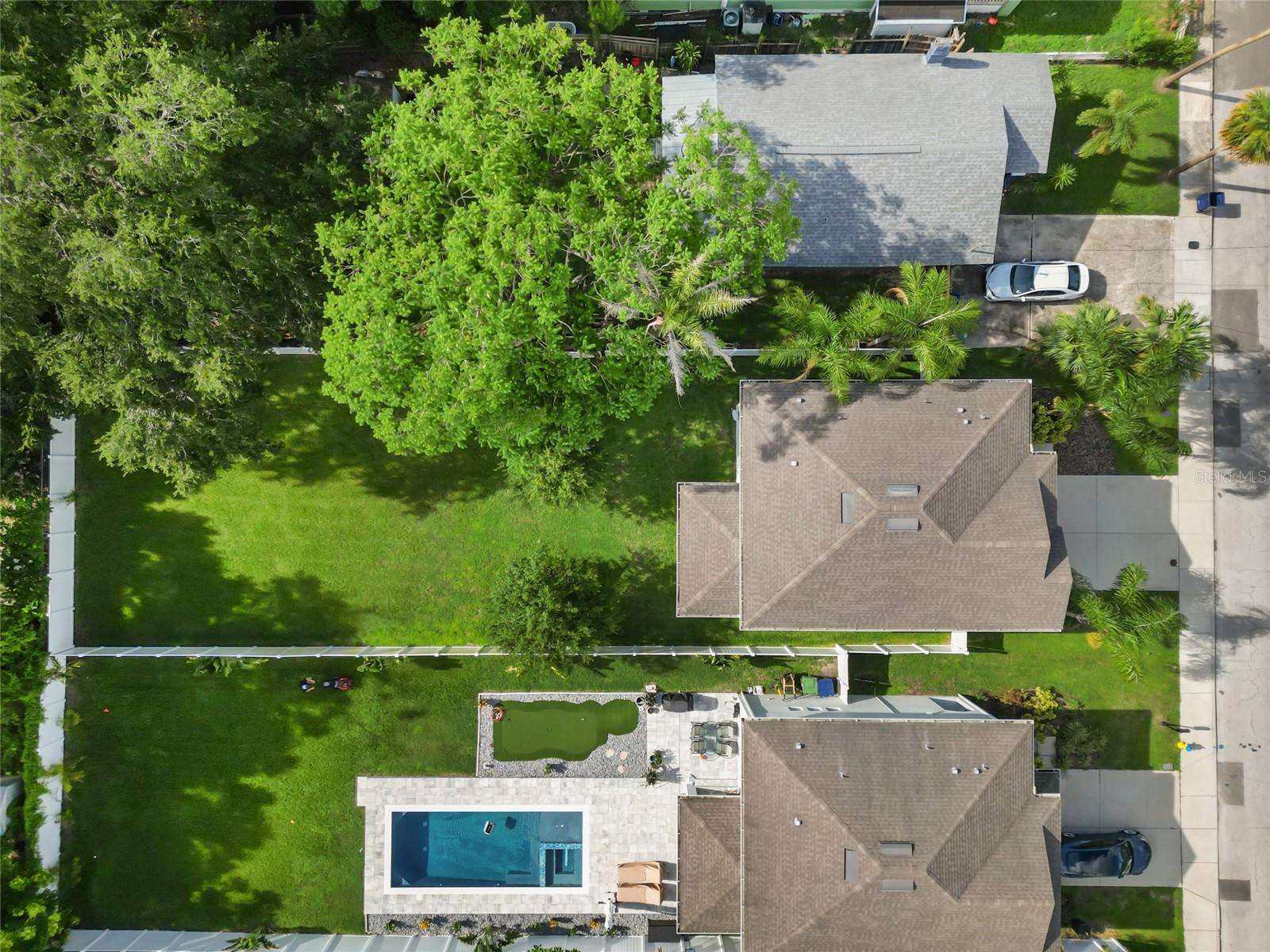 Aerial View of Lot