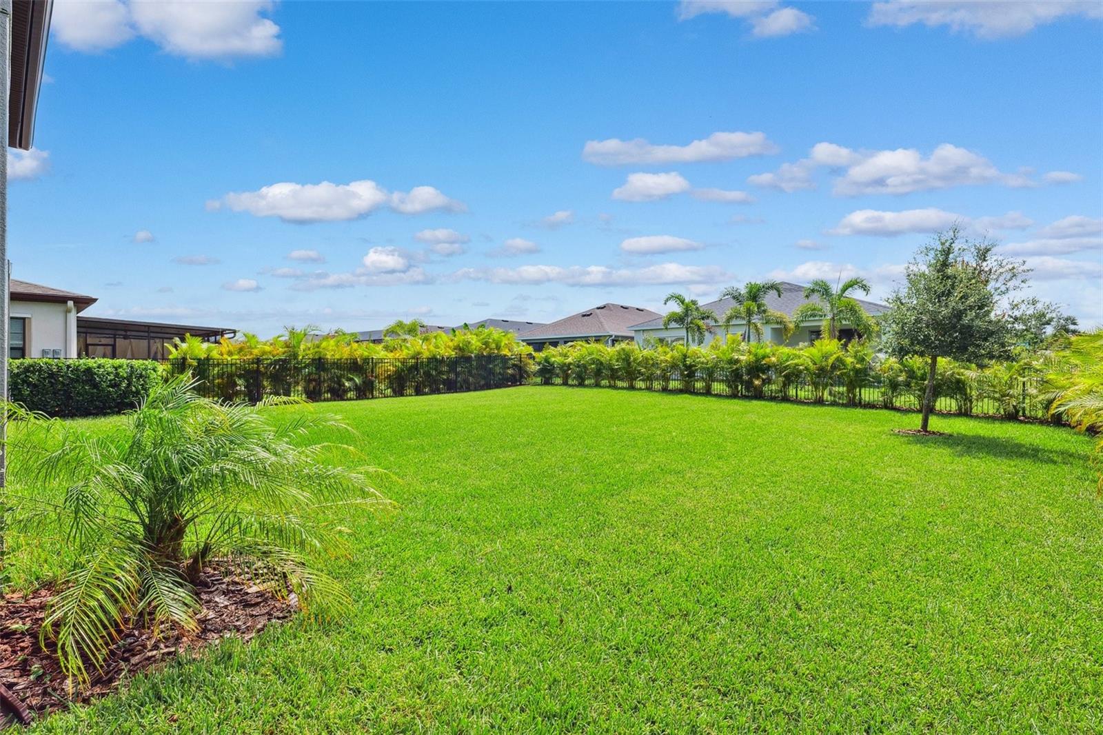 Plenty of room for kids, pets, or even your DREAM POOL!