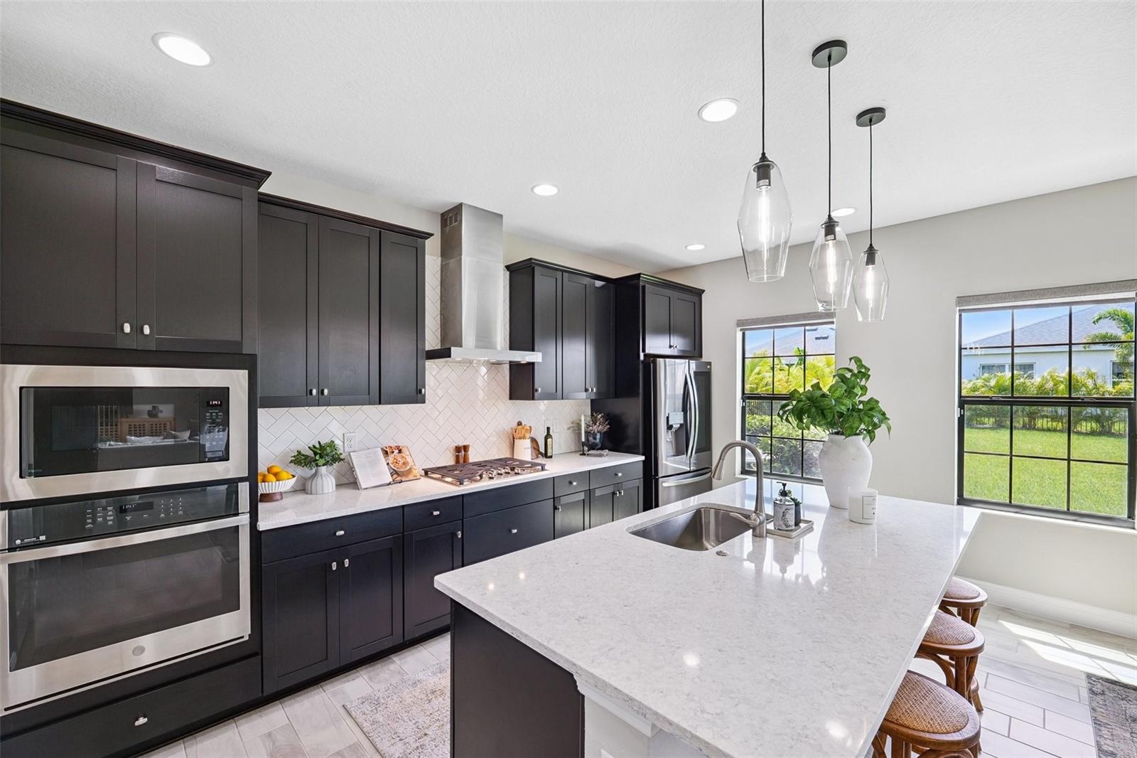 Gorgeous kitchen with all of the upgrades