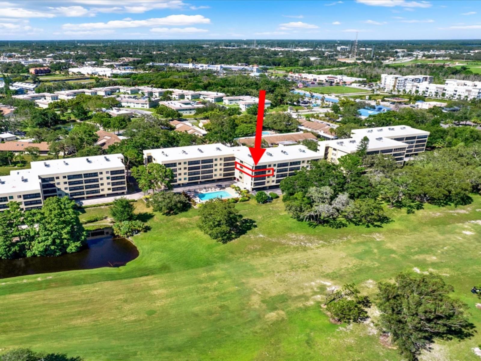 Corner Condo with Amazing Golf and Pool Views