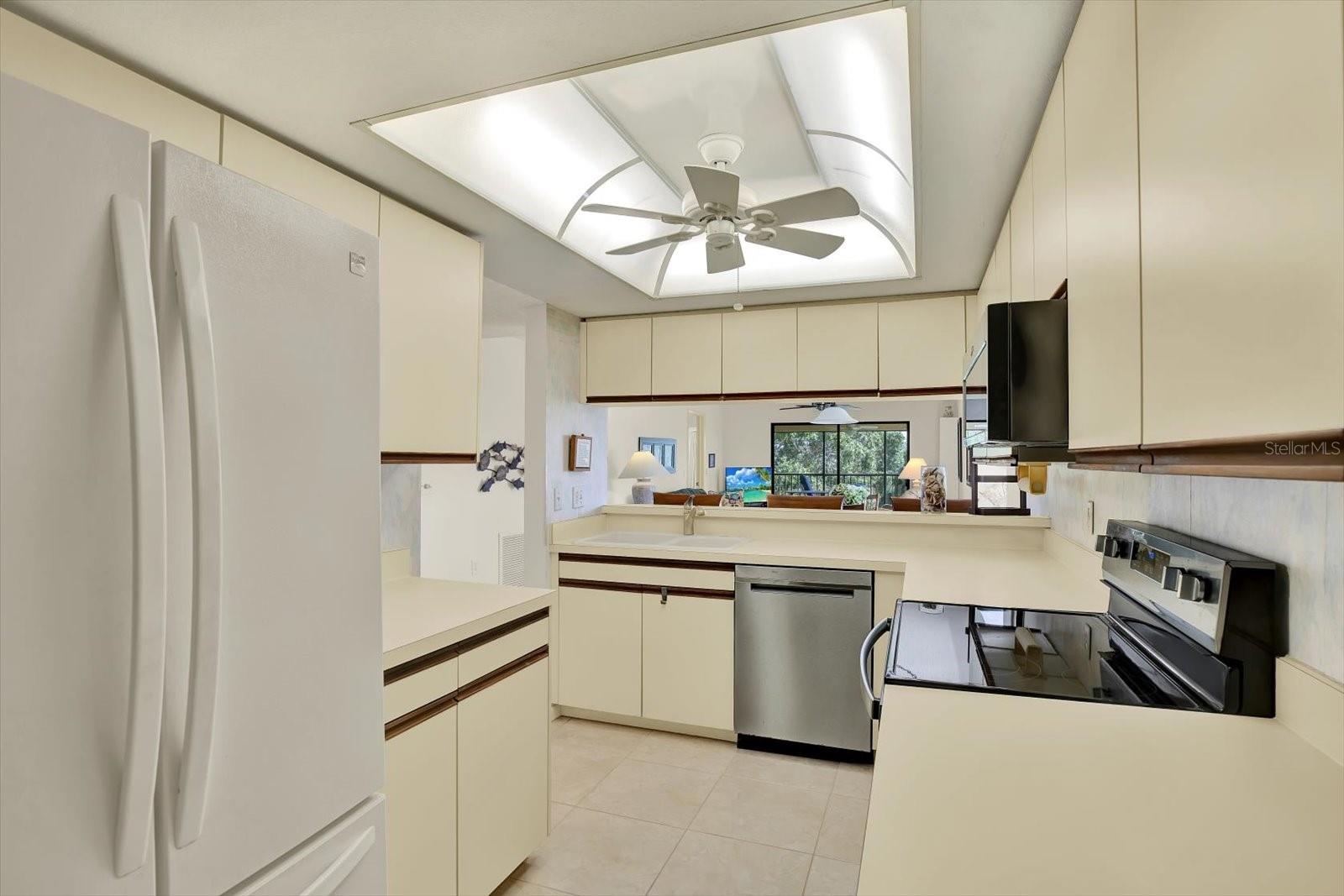 Spacious Kitchen – with a View & Plenty of Storage