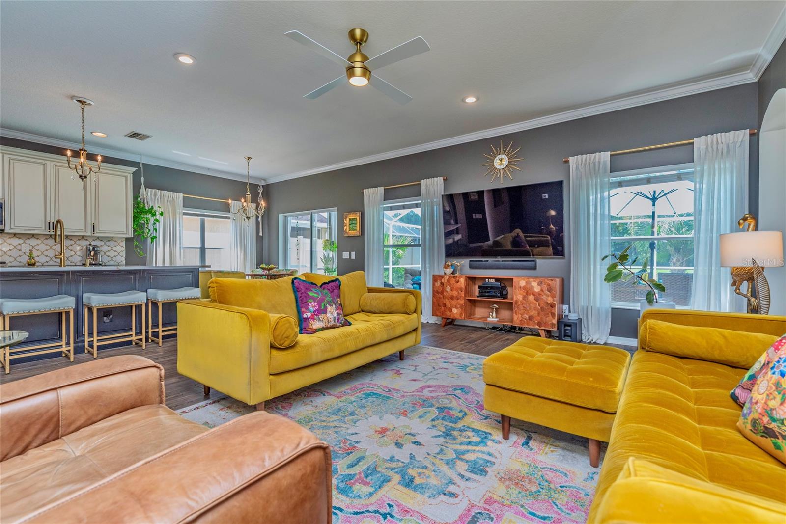 Living room.