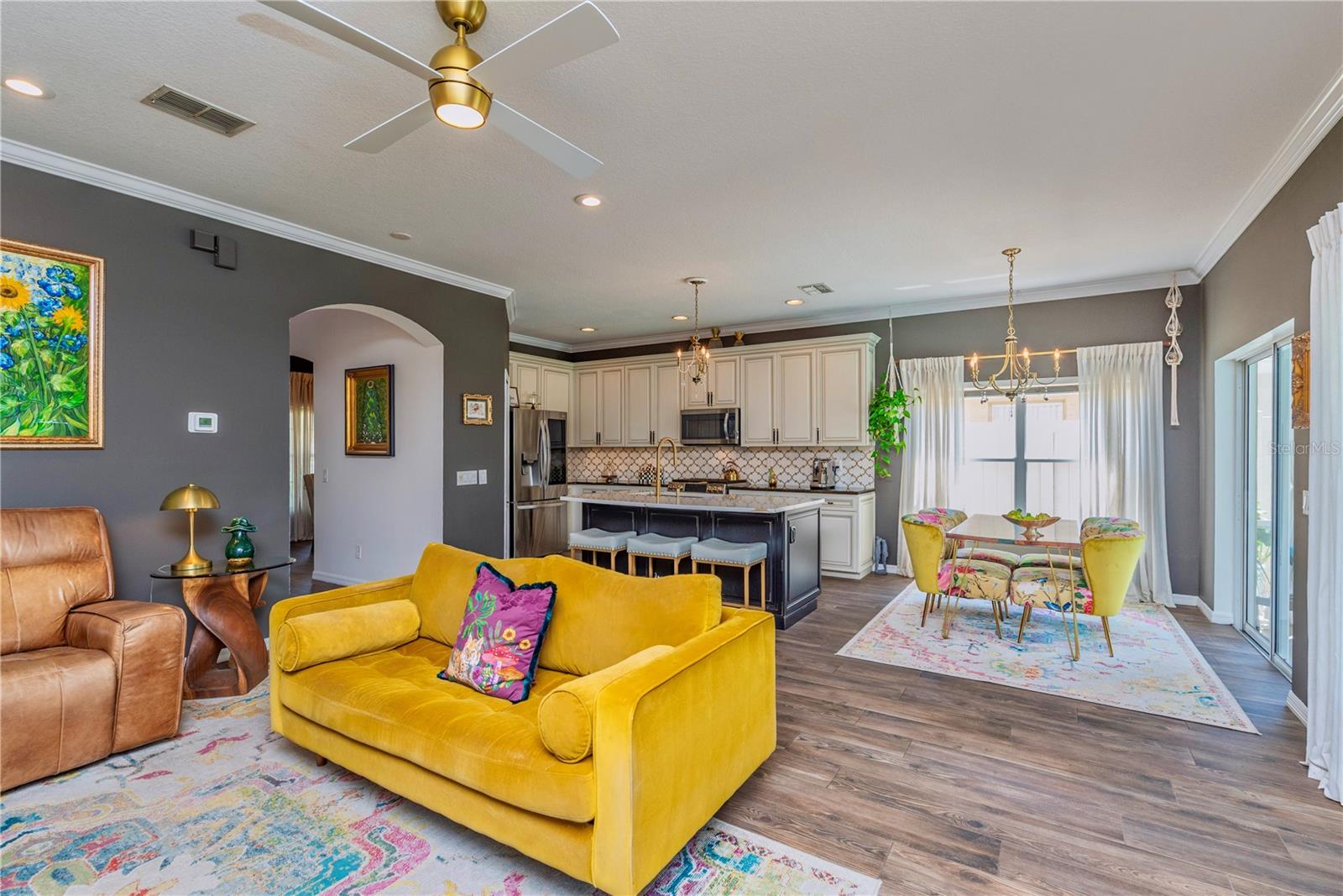 Living room.