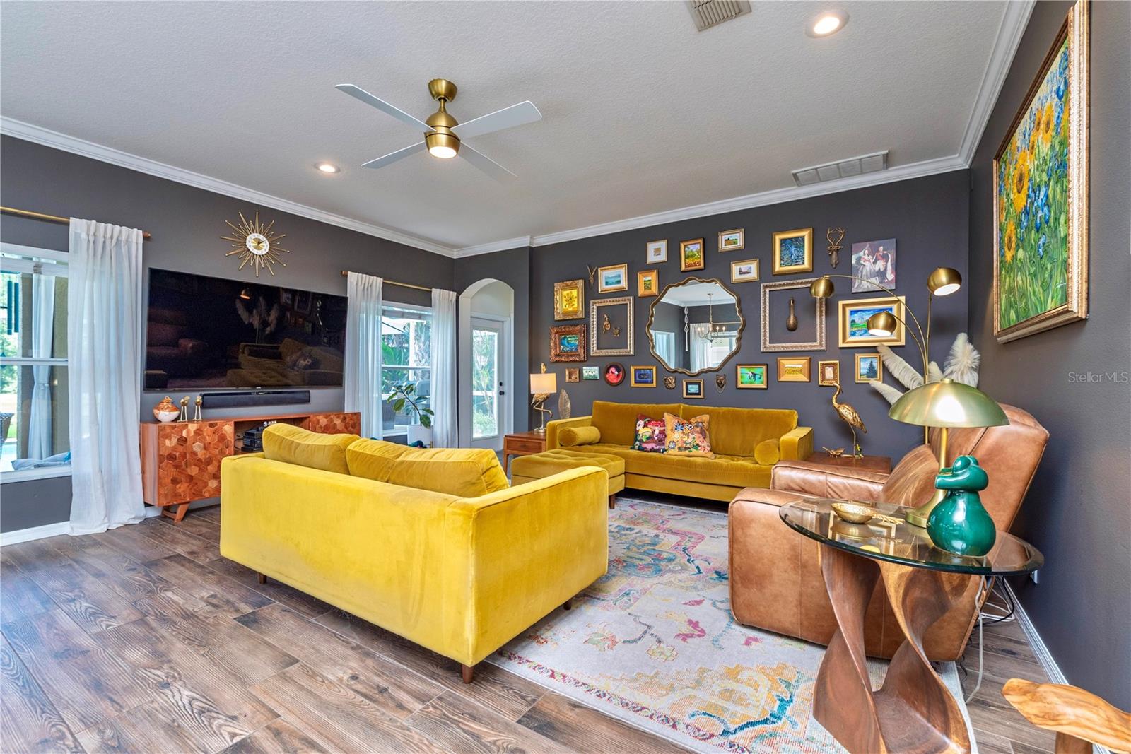 Living room.