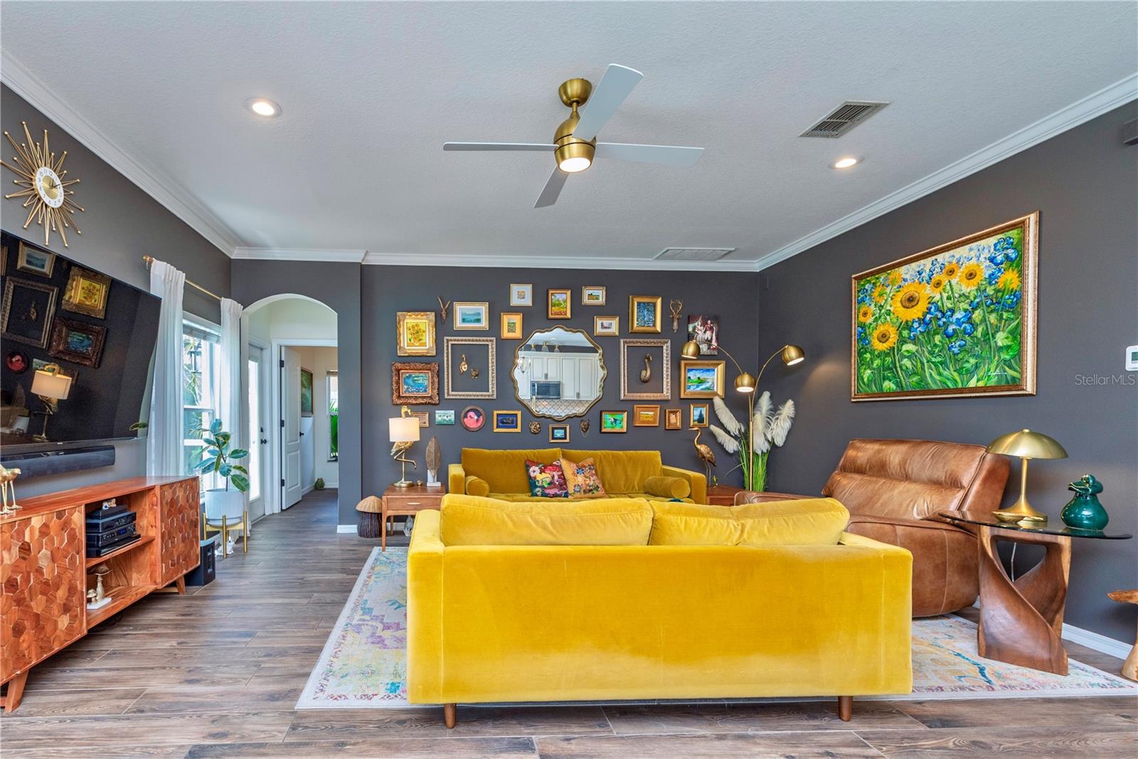 Living room.