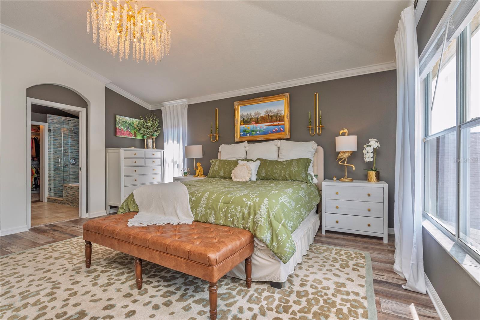 Primary bedroom.