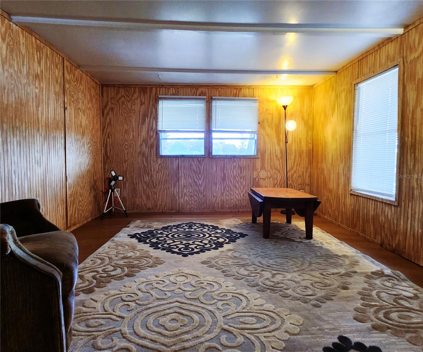 Living Room is ample enough to fit a dinette