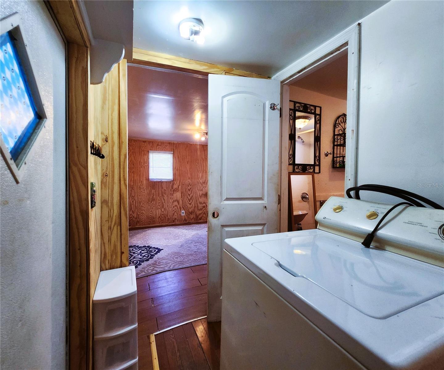 Interior Laundry area includes a full sized washer