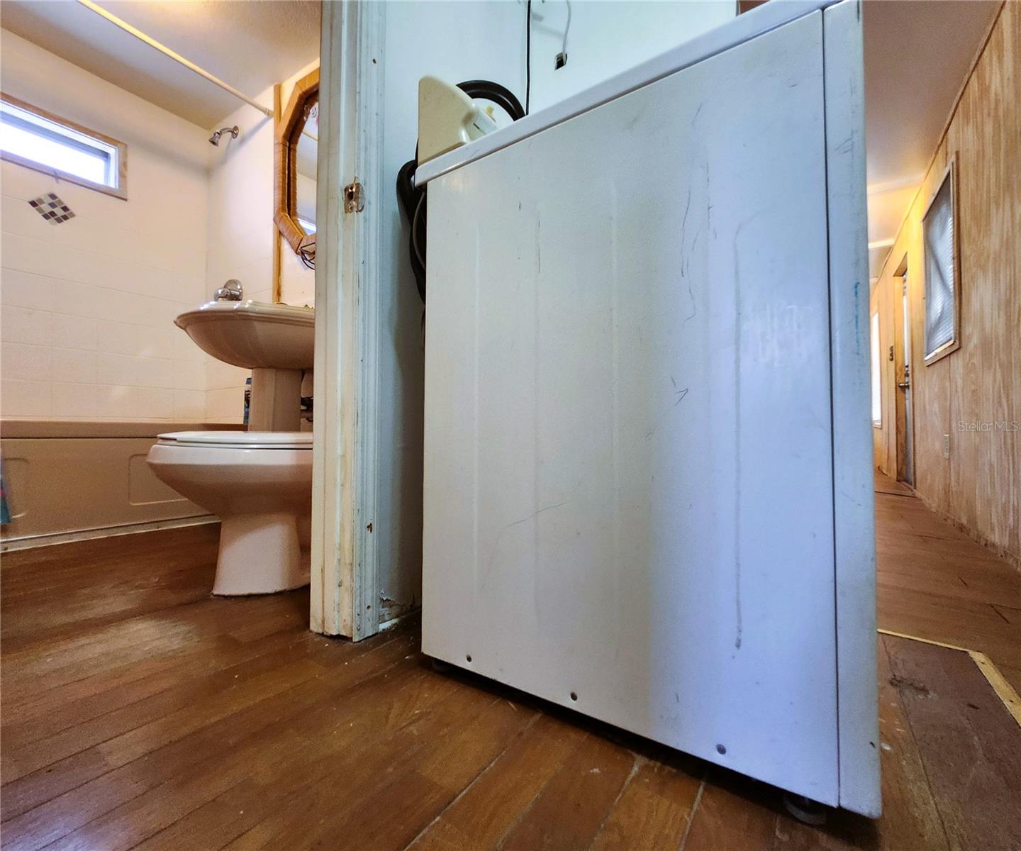 Interior Laundry area includes a full sized washer