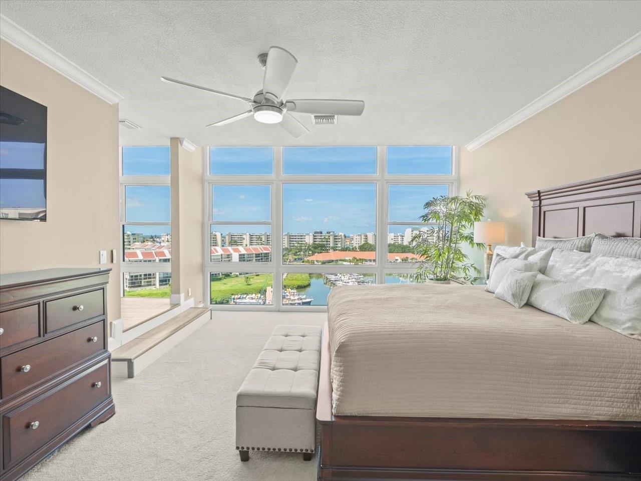 Primary bedroom suite