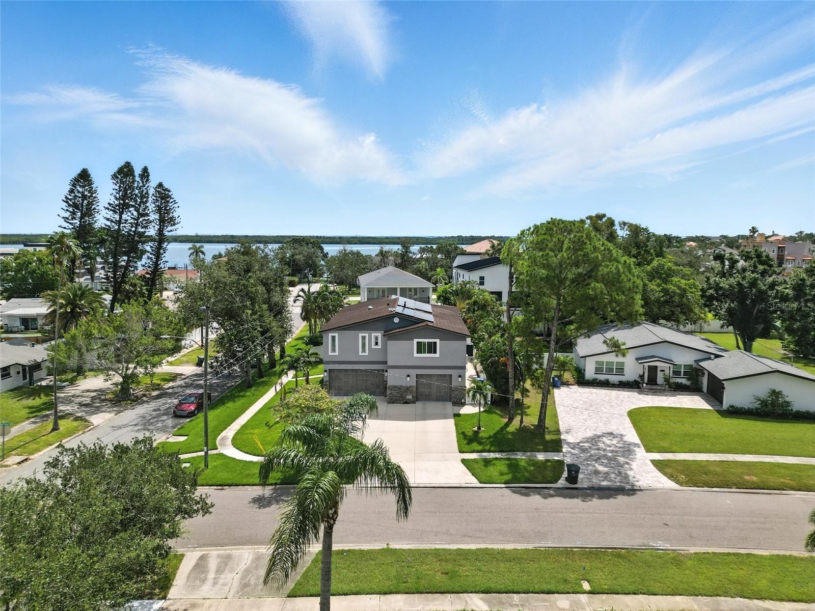View from rooftop to show what view would be if you elevated or built new construction