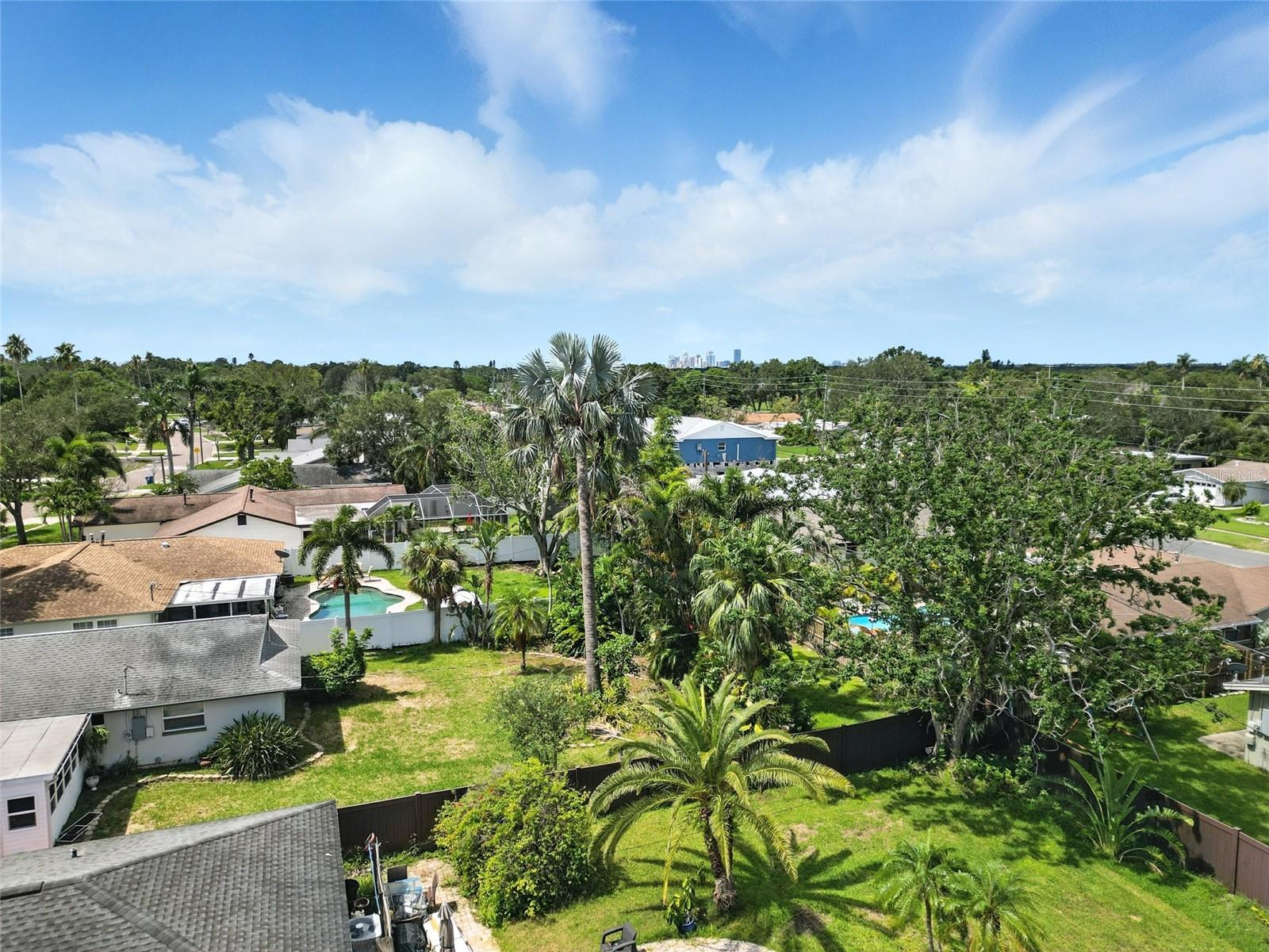 View from rooftop to show what view would be if you elevated or built new construction