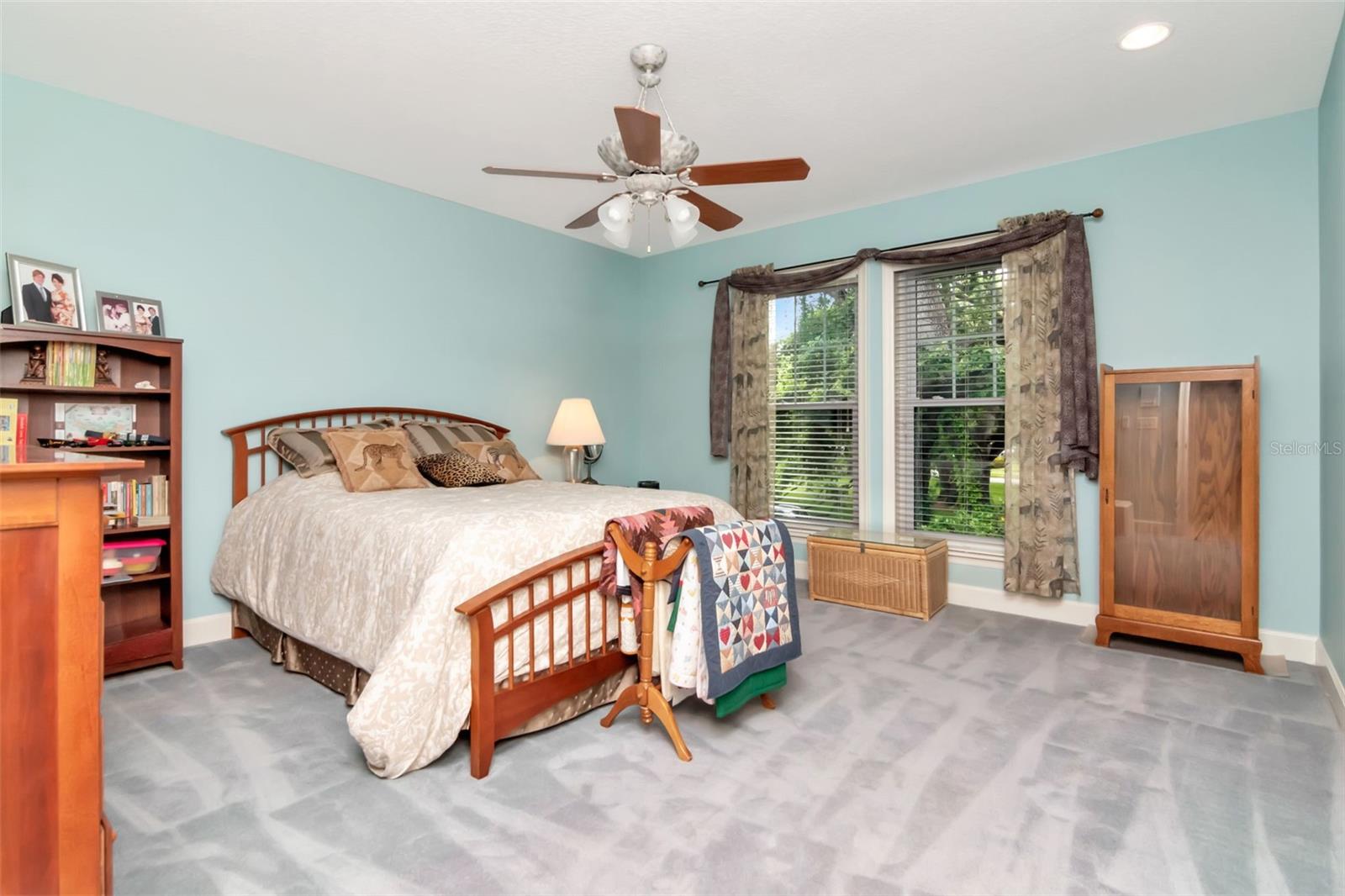 Bedroom 1 overlooking Waverly Park