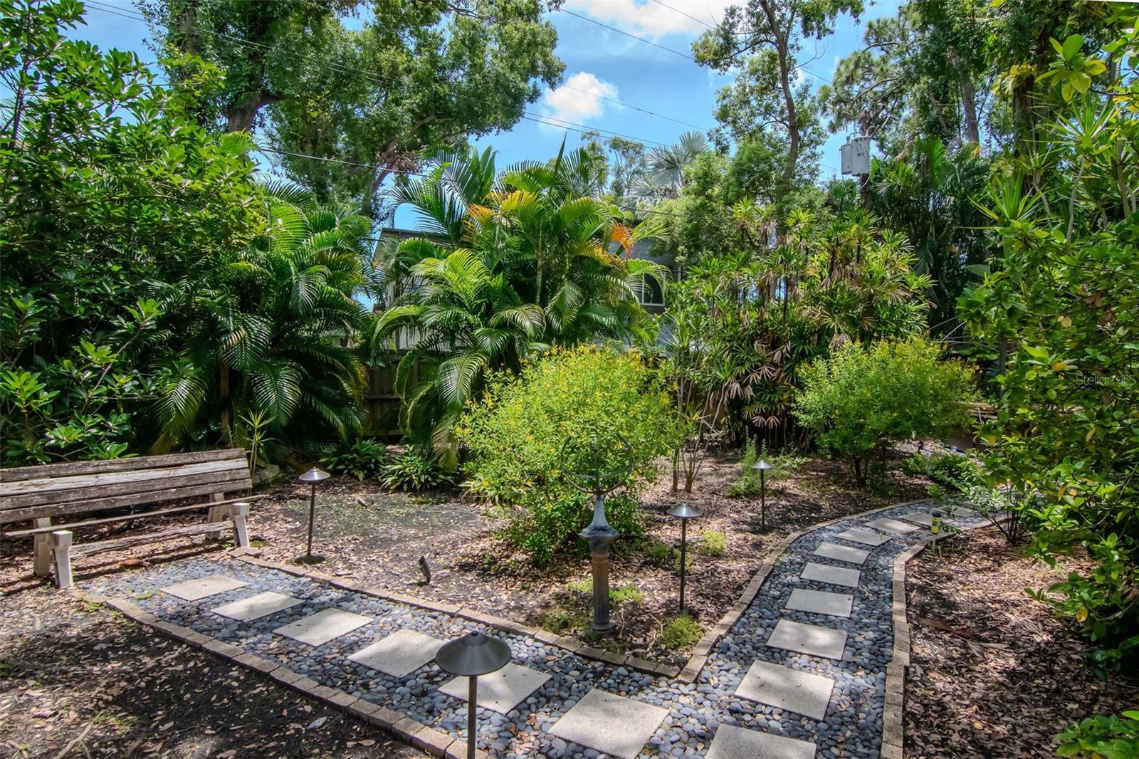 Plenty of room for a pool, cabana and grassed lawn! This level of space and privacy is priceless!
